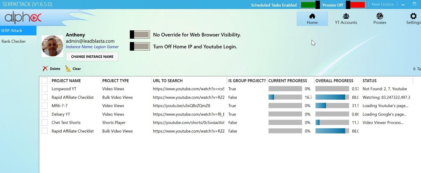 serpattack desktop tool for crowdsourced CTR views